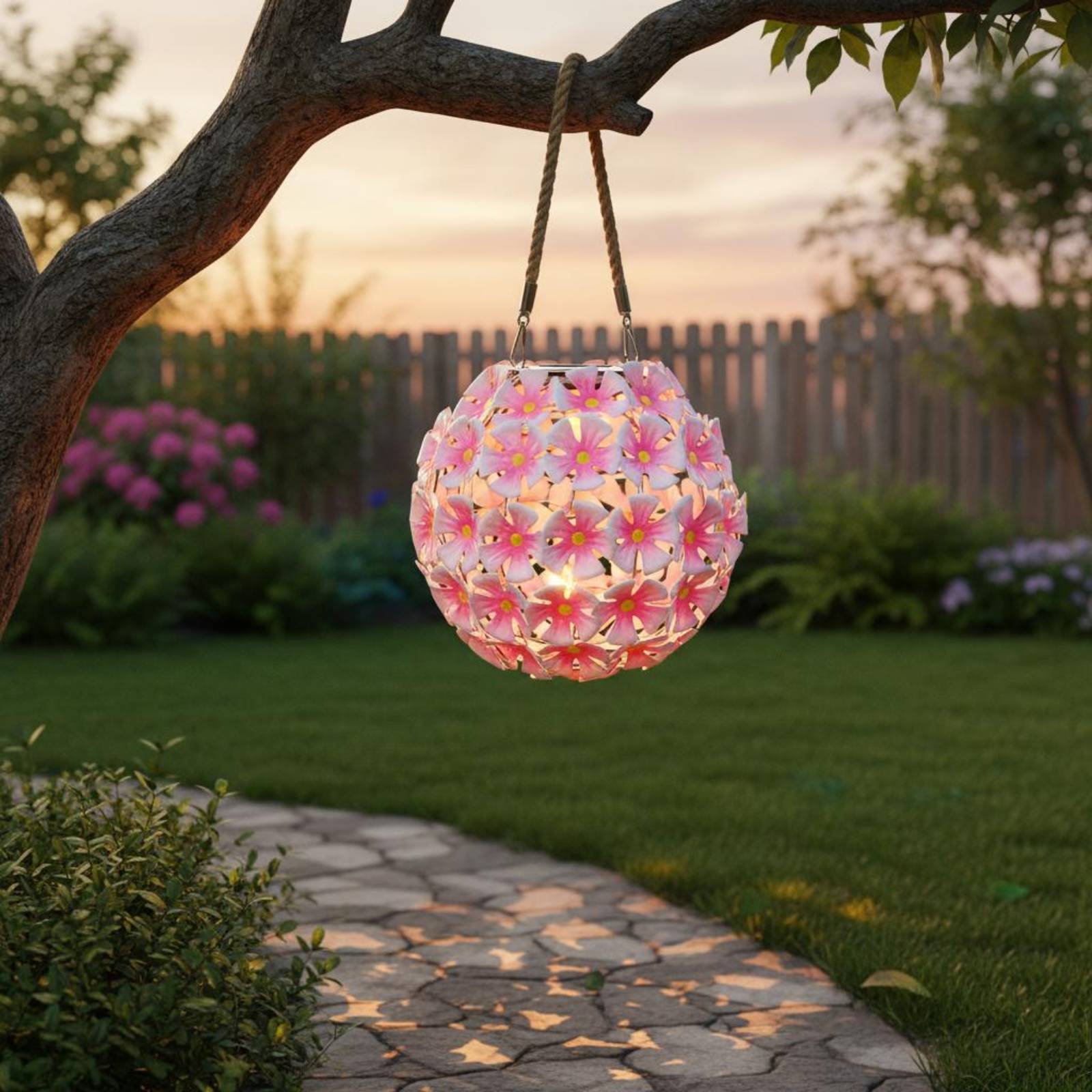 Hanging Flower Lantern Warm Wh – обзор и цена Smart Garden Lanterns