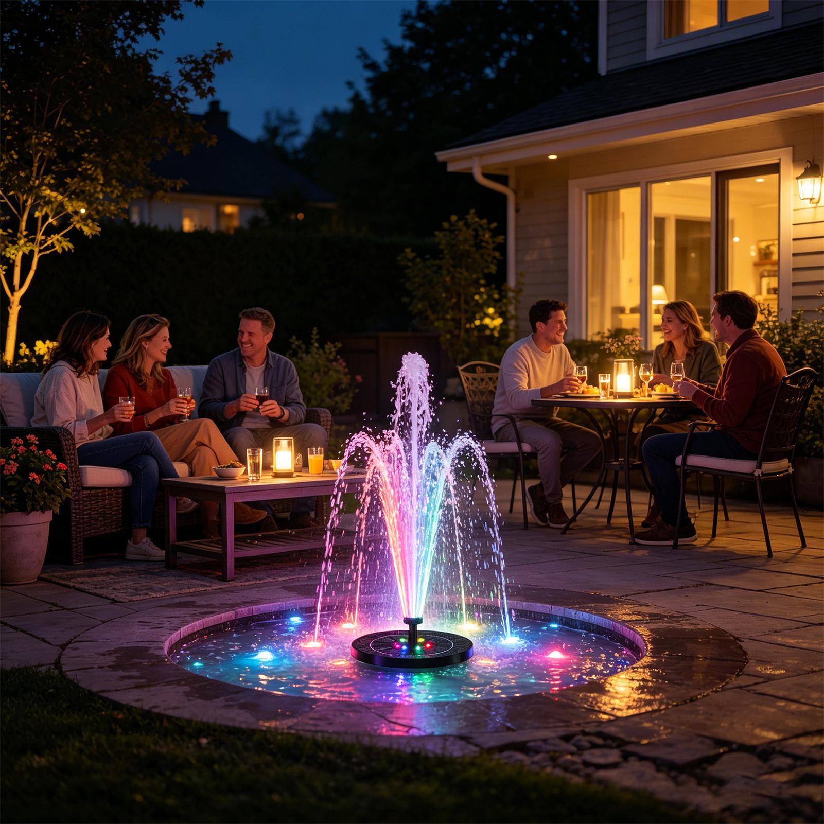 Floating Solar Bird Bath Fount – обзор и цена Smart Garden Light Camera
