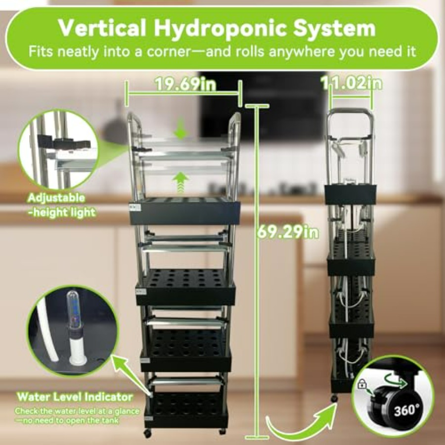 Indoor hydroponics growing sys – обзор и цена Smart Garden Water