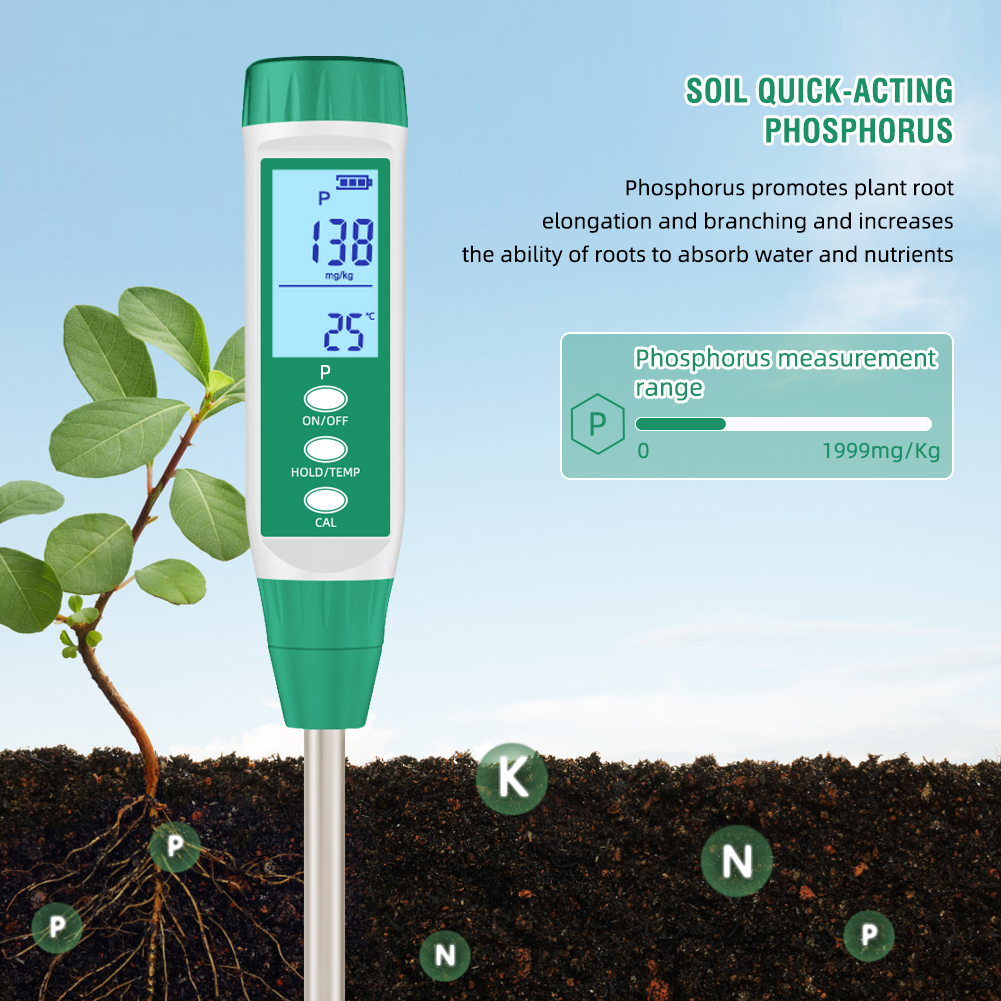 Yieryi Soil Test Kit NPK Meter – обзор и цена Soil Test Digital