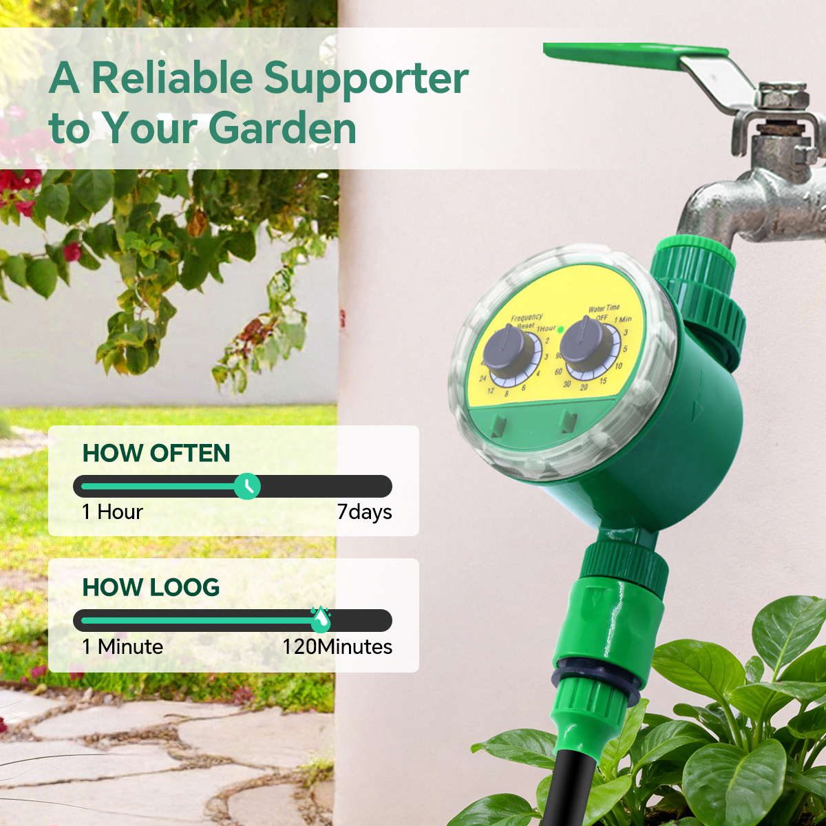 Garden Watering Timer Water Co – обзор и цена Smart Garden Tap Timer