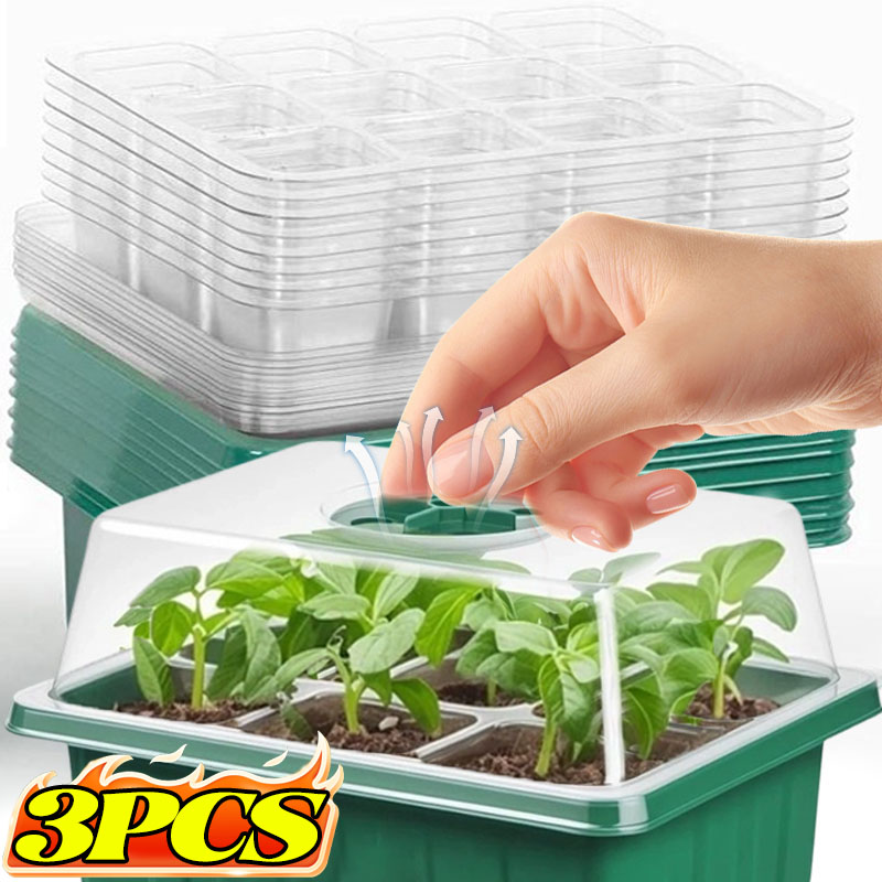 Seed Starter Tray with Lid 6 C – обзор и цена Smart Garden Domes