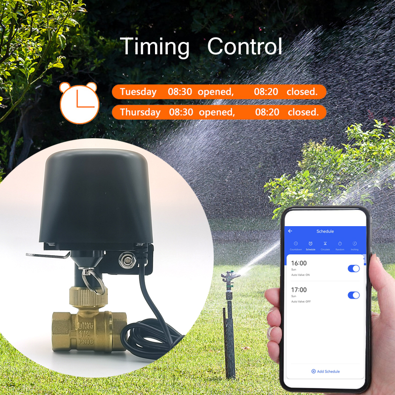 Tuya WiFi or Zigbee Water Valv – обзор и цена Smart Garden Water